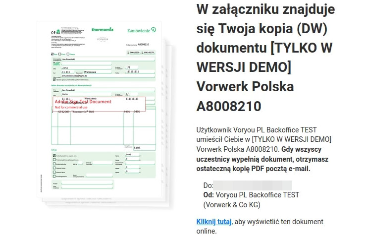 mail tylko do odczytu